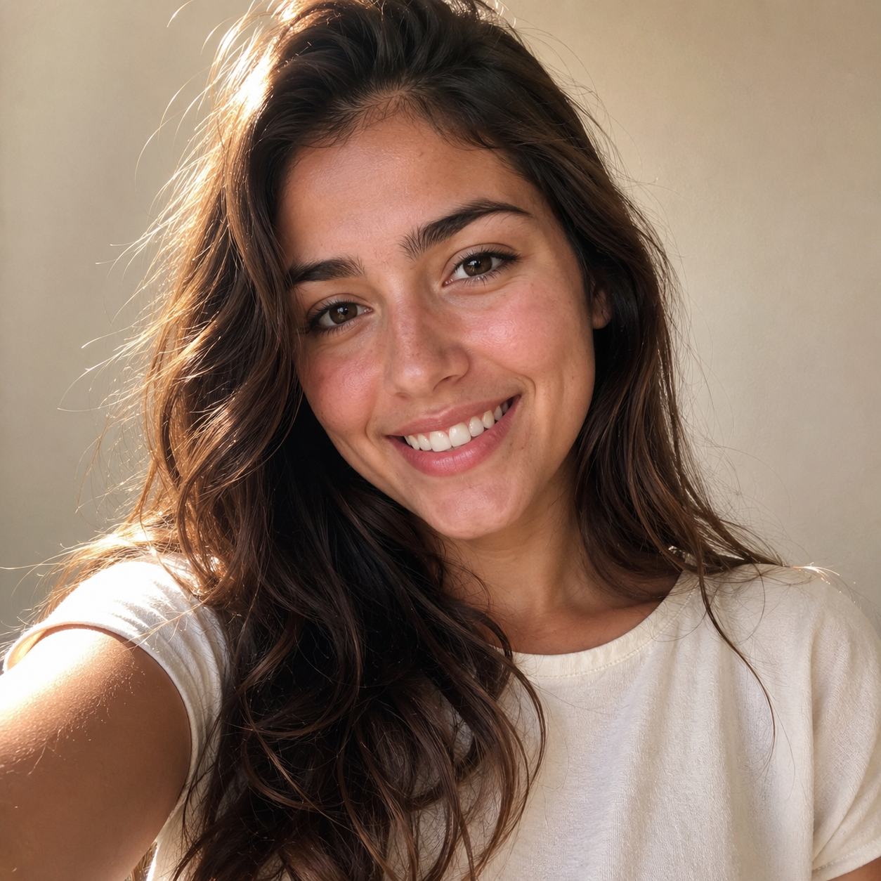 Princesa — selfie original
